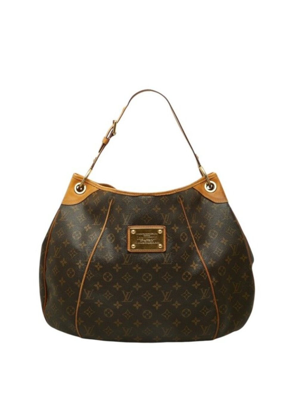Louis Vuitton Monogram Galleria GM Bag Handbag Brown Leather